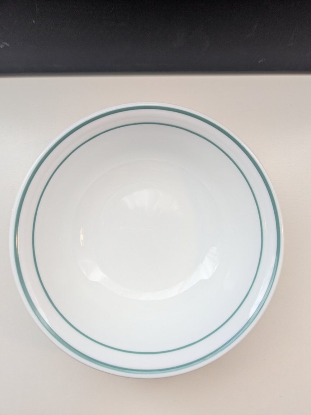 Corelle Green Trim 6" Diamter Bowl Set of 4